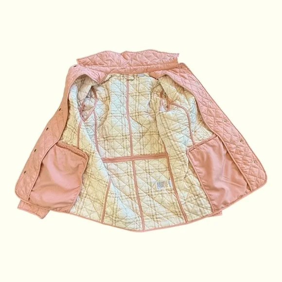 Chico’s Quilted Barn Coat Jacket Size 4/6 - Picture 5 of 5